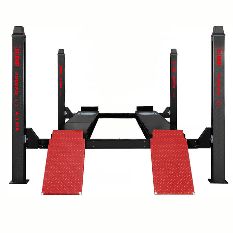 Low Profile 4.8WA 4 tonne 4 Post Car Lift