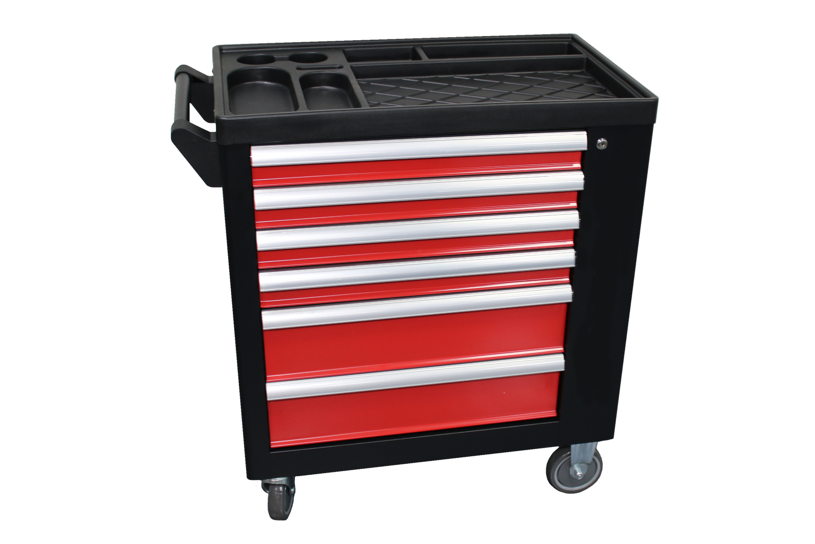Tool Box, 6 Drawer Roller, Includes 155 Tools