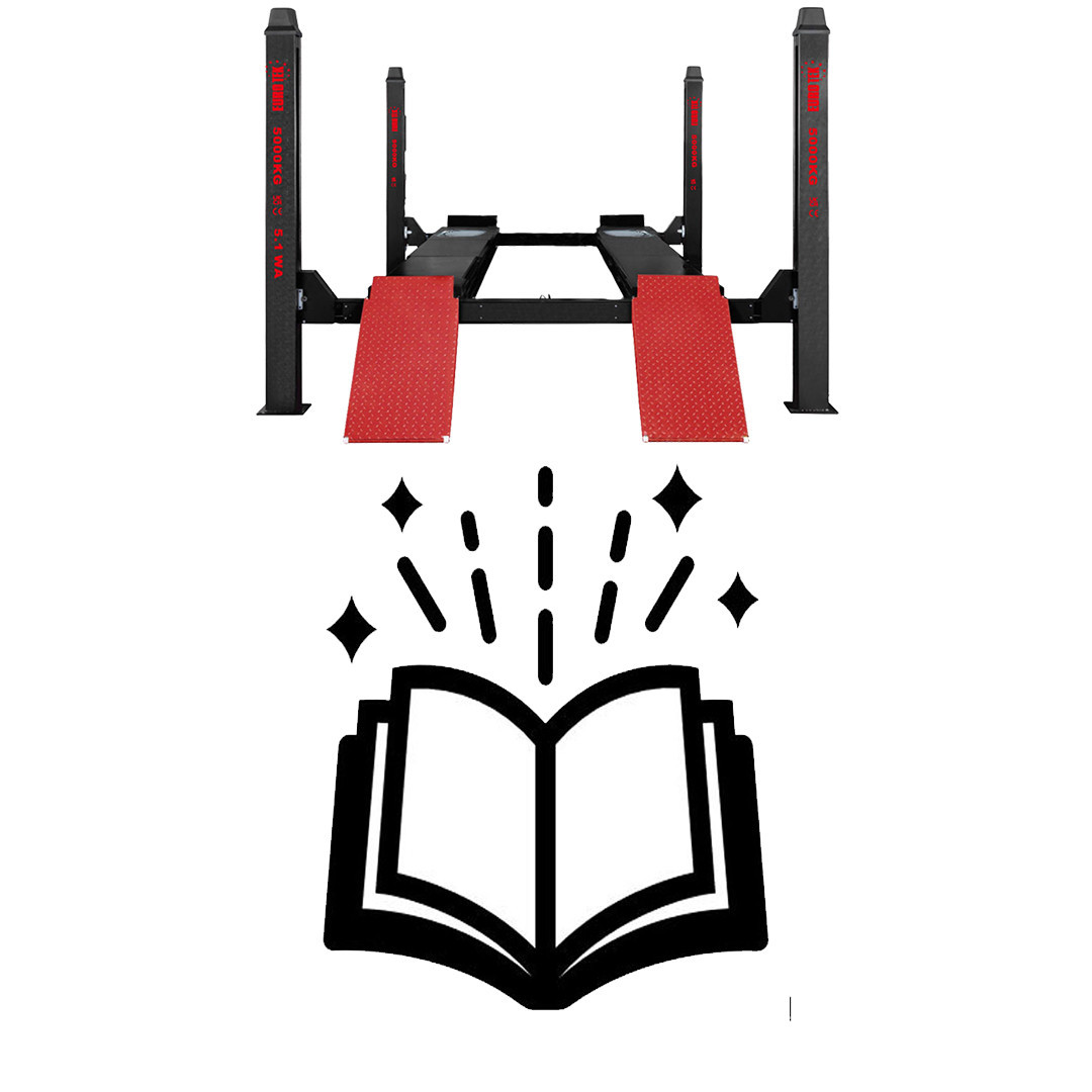 U-FS50 PD 4 Post Lift Instruction Manual