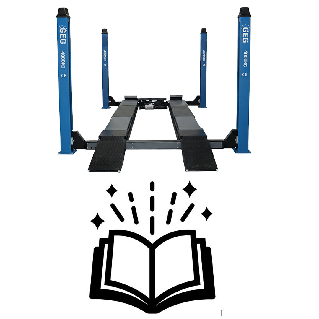 GEG Series Combined 4 Post Lift Instruction Manual