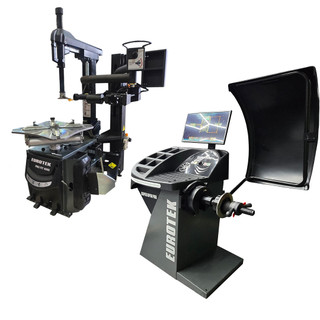 Tyre Changer and Wheel Balancer Pro Pack 2