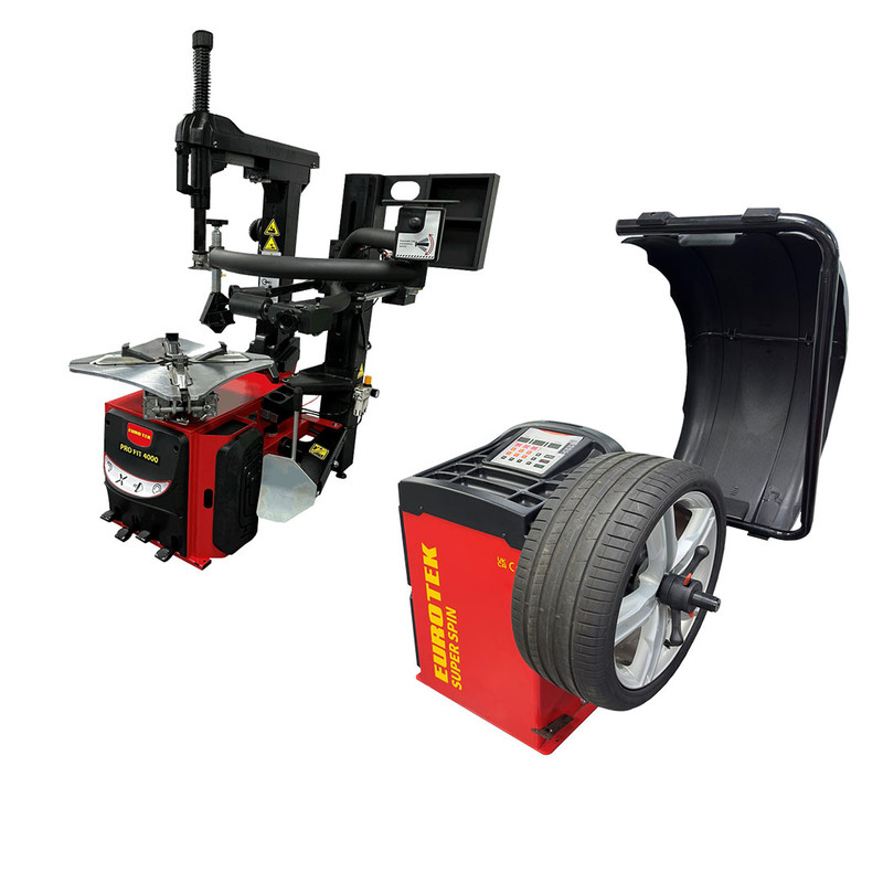 Tyre Changer and Wheel Balancer Pro Pack 2