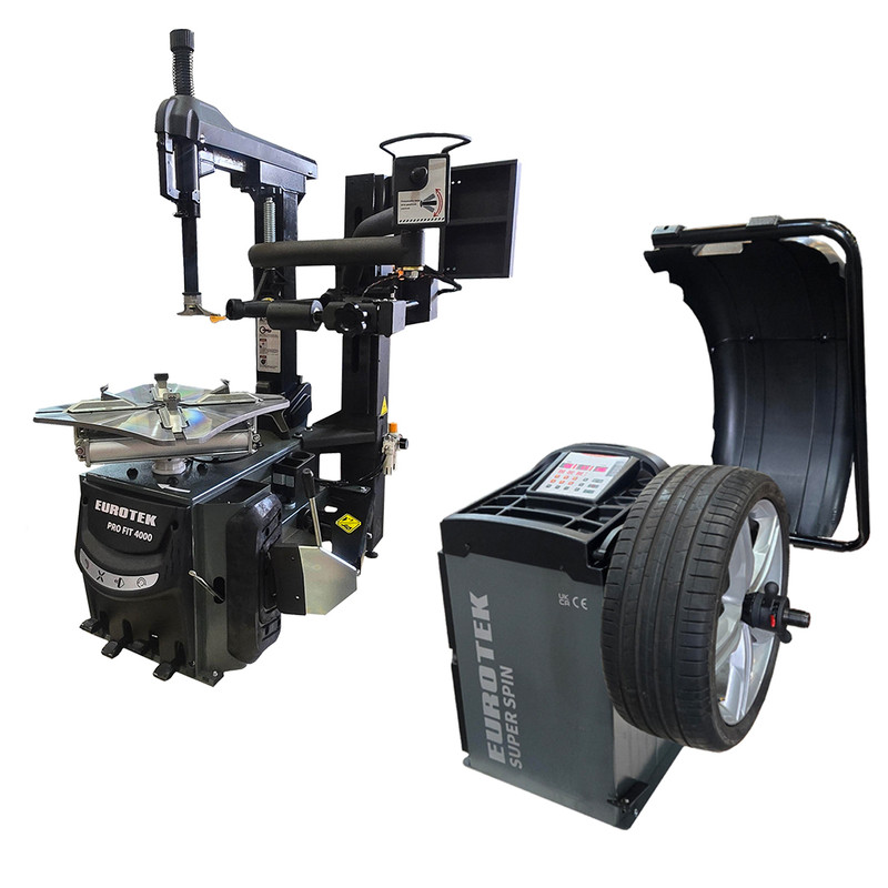 Tyre Changer and Wheel Balancer Pro Pack 2