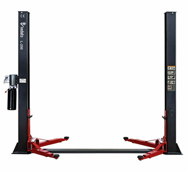 L200F 4 Tonne 2 Post Lift 1 Phase