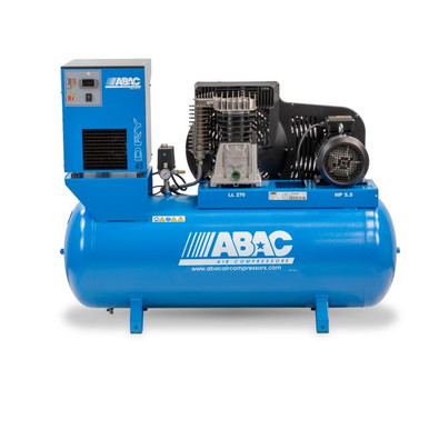 ABAC Pro B5900B FT5.5HP 270 Litre 3 phase Air Compressor with dryer