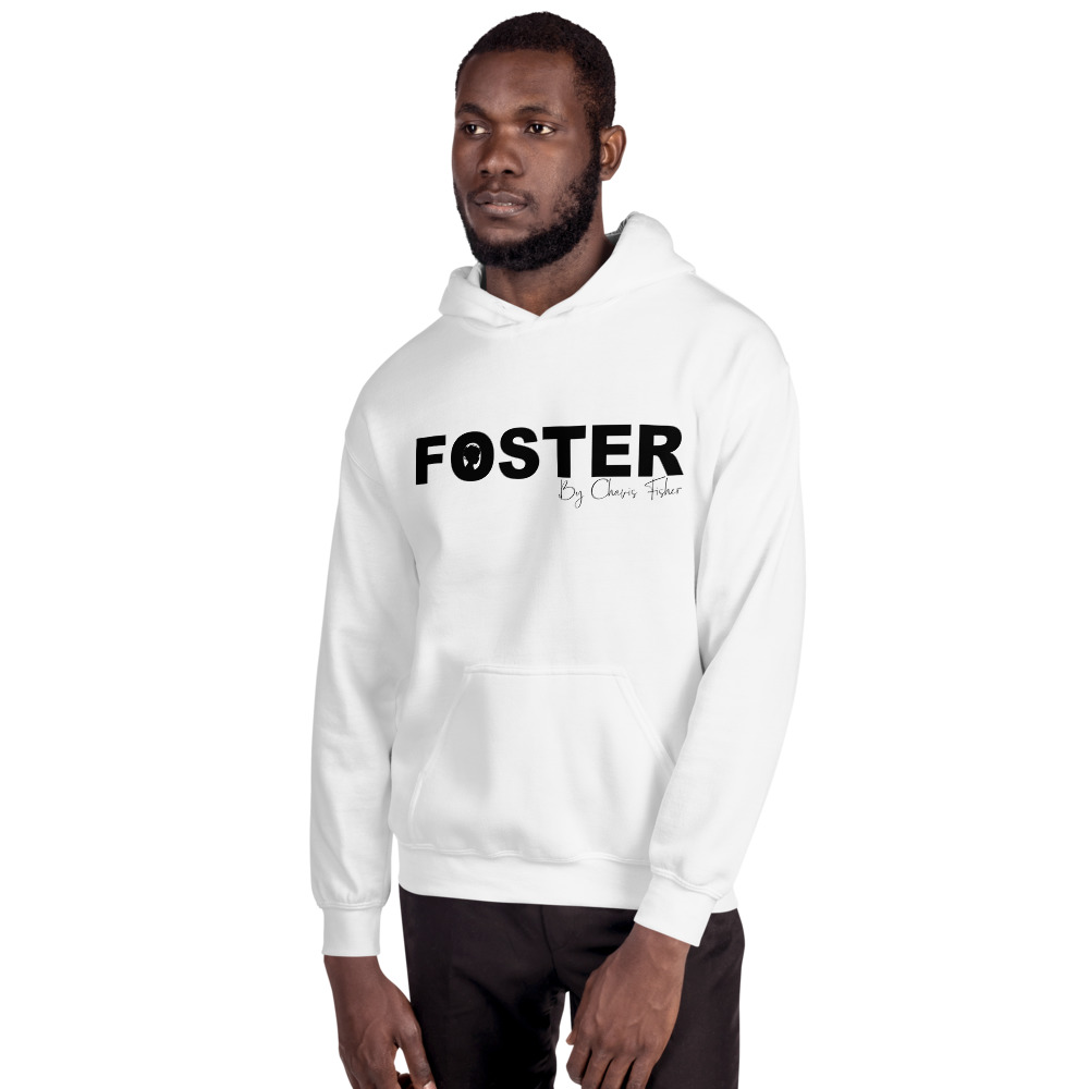 designer white hoodie