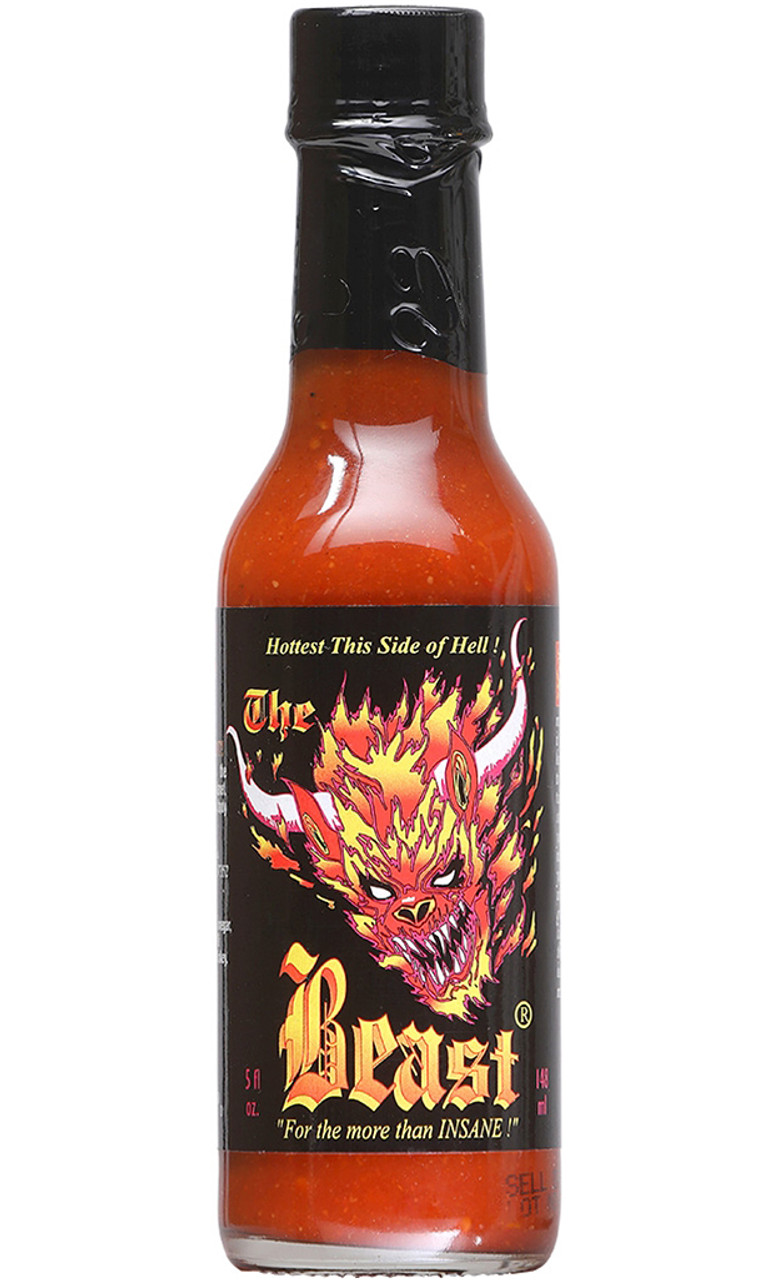 The Beast Hot Sauce Hottest This Side Of Hell The Beast Hot Sauce Hottest This Side Of Hell