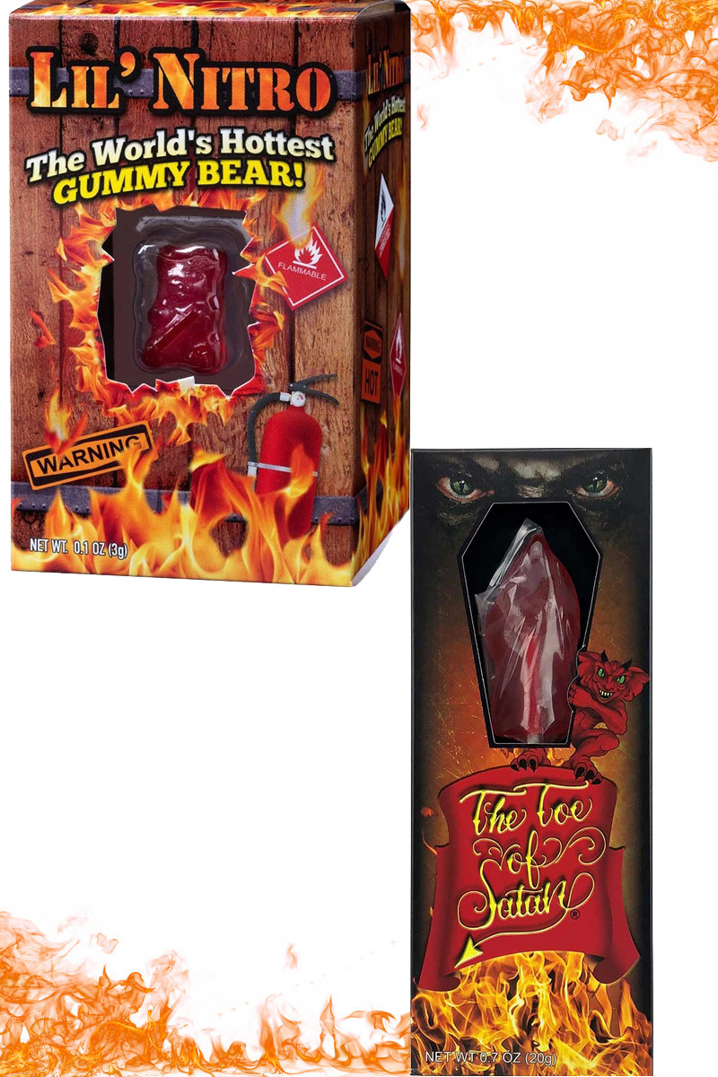 Hottest Satan's Toe and Lil Nitro Candy Gift Set
