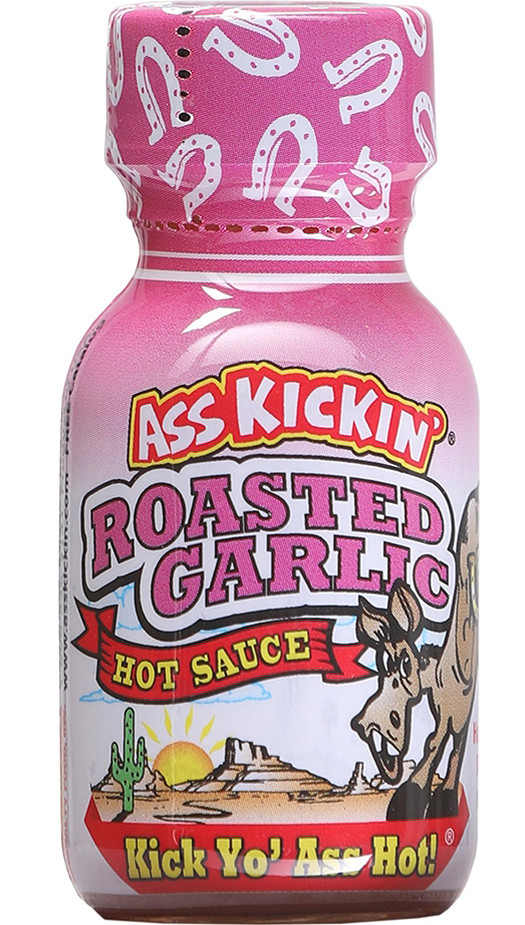 Mini Ass Kickin Roasted Garlic Hot Sauce