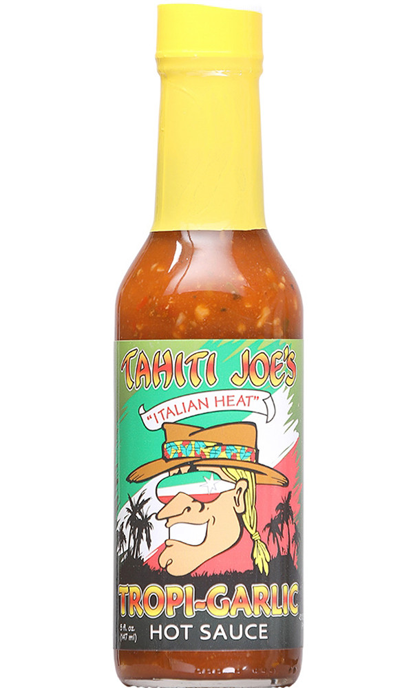 Tahiti Joe's Tropi Garlic Hot Sauce, Italian Heat