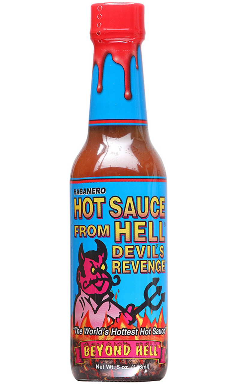 Habanero Hot Sauce From Hell Devils Revenge 