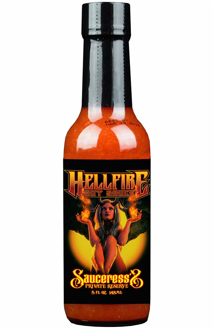 Hellfire Golden Queens Hot Sauces Set