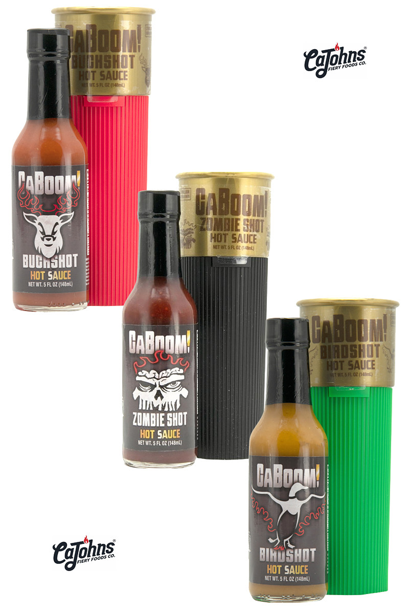 CaBoom! Zombie Shot Hot Sauce Gift Set