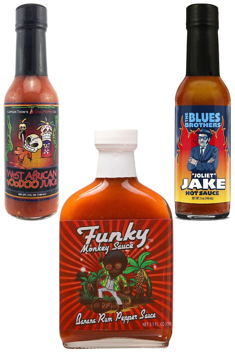 Best of Banana Infused Hot Sauces Gift Set