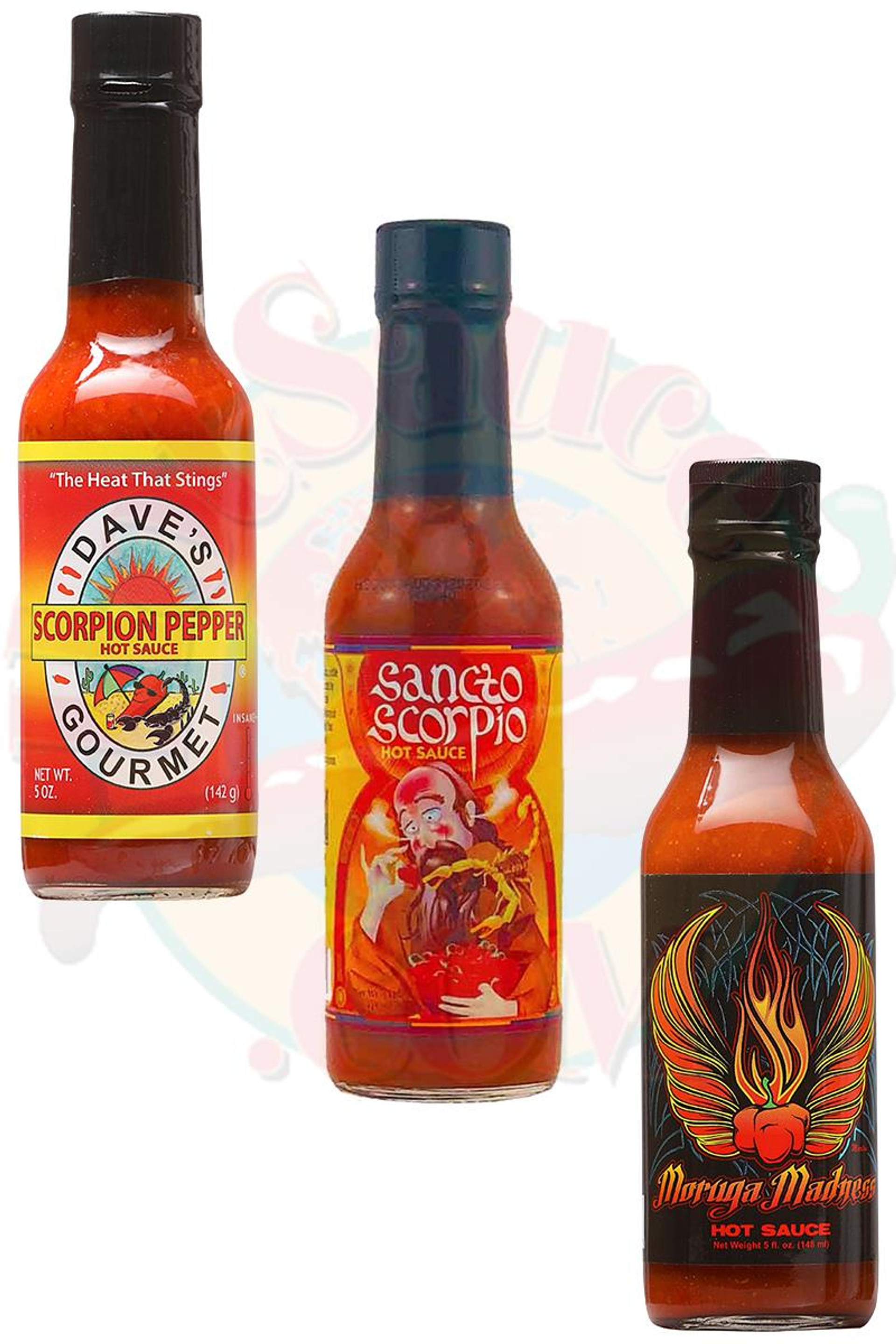 Trinidad Scorpion Pepper Hot Sauces 5356