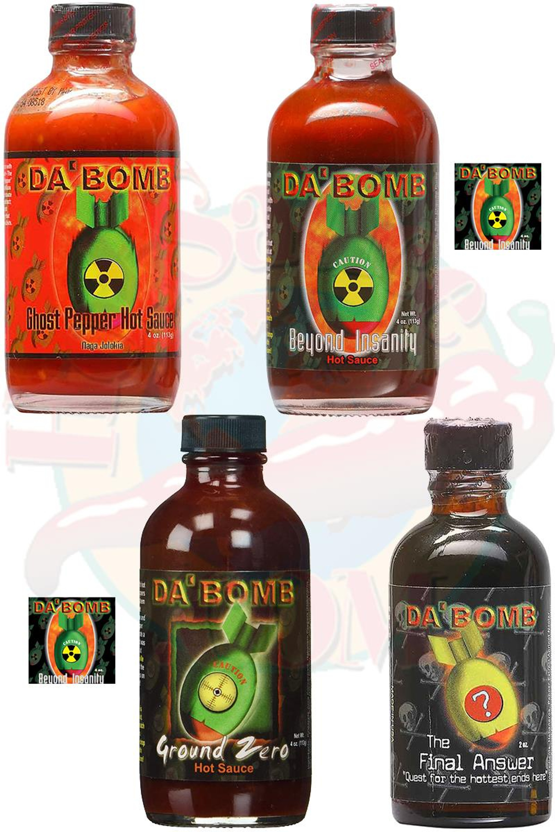 Da Bomb Hot Sauces