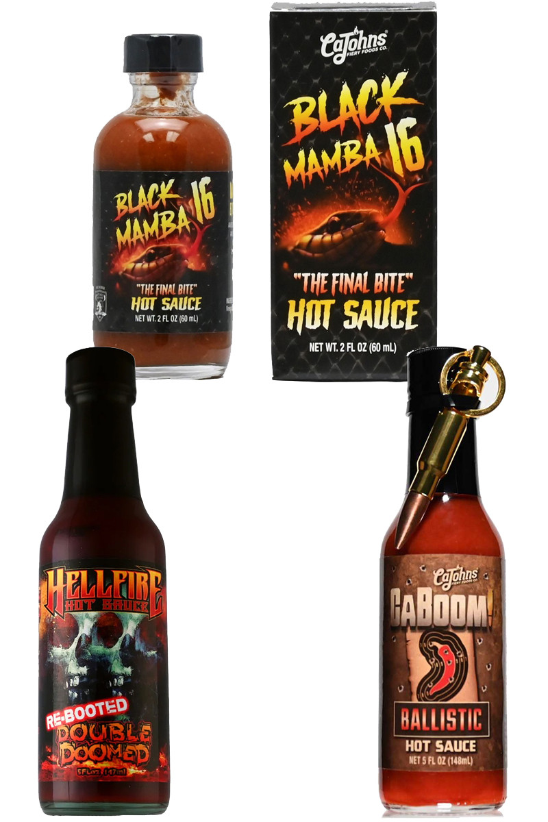 Best of Extract Hot Sauces Set, 3/5oz.