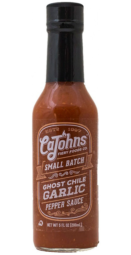 Cajohn's Small Batch Ghost Garlic Pepper Sauce