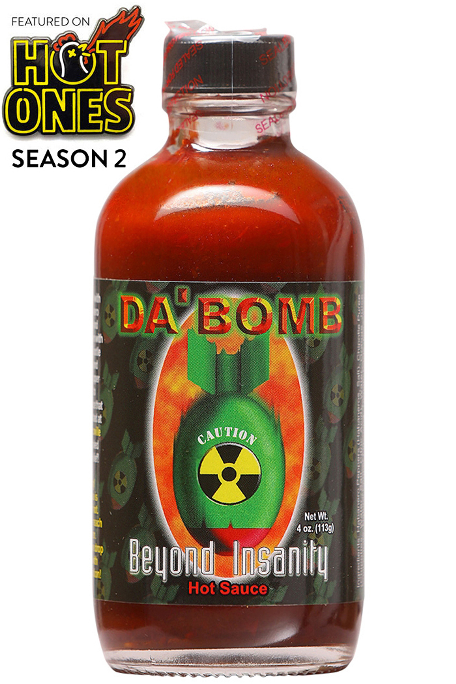 Da Bomb Beyond Insanity and Torchbearer Garlic Reaper Hot Sauce Bundle
