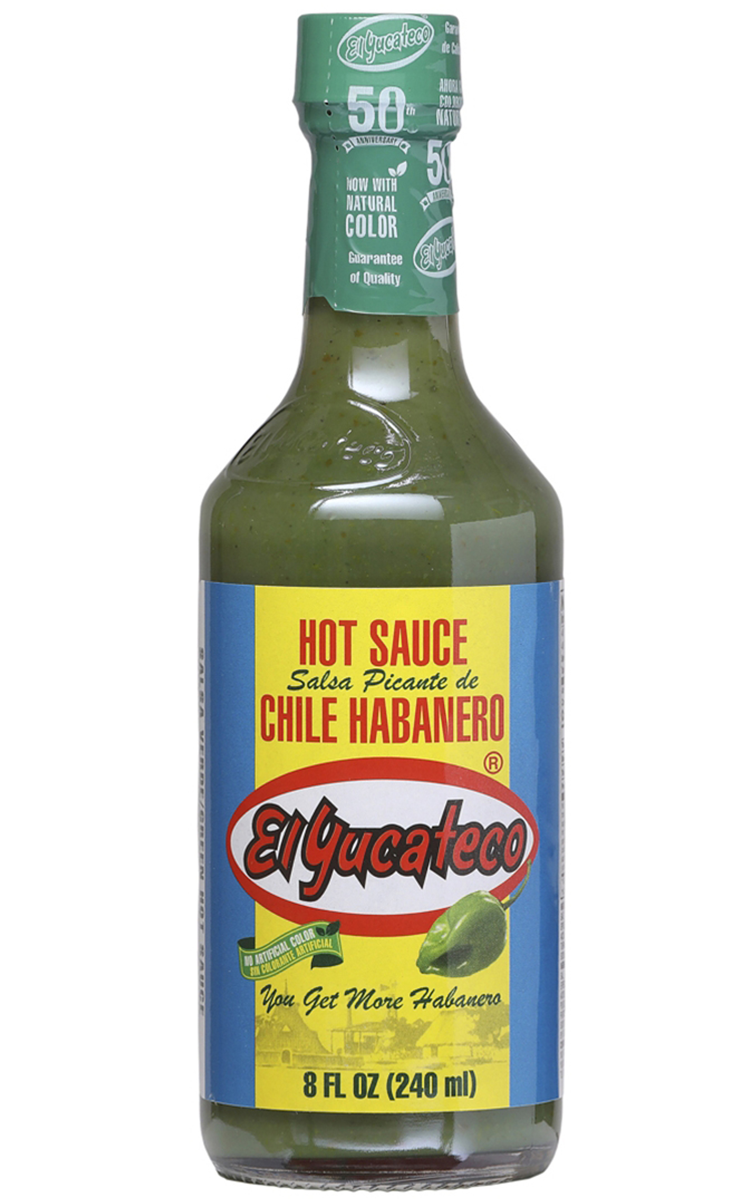 El Yucateco Salsa Picante De Chile Habanero Green 8357