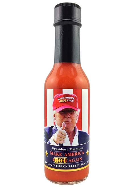 President Trump's Make America HOT Again Habanero Hot Sauce, 5oz.