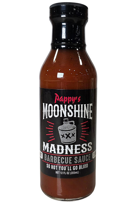 Pappy's Moonshine Madness BBQ Sauce, 12oz.