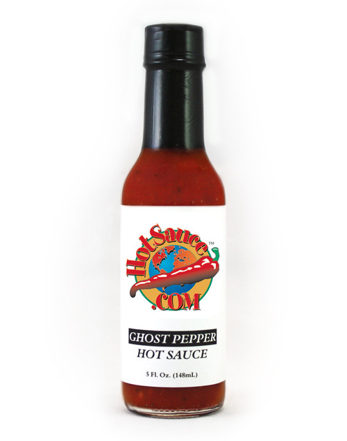 Private Label Hot Sauce - Naga (GHOST) Jolokia Hot Sauce, 5oz.