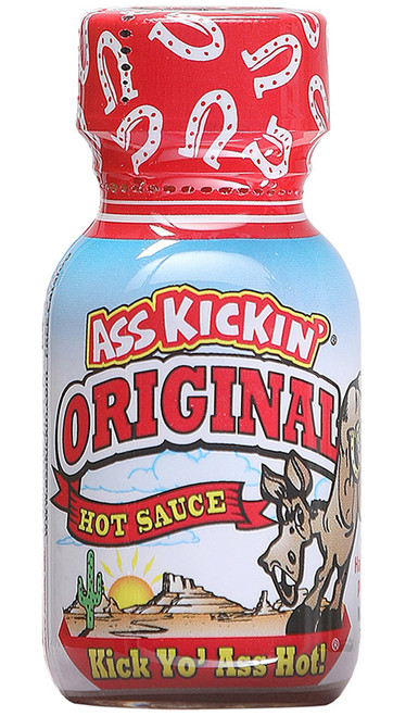 Mini Ass Kickin' Original Hot Sauce, .75oz.