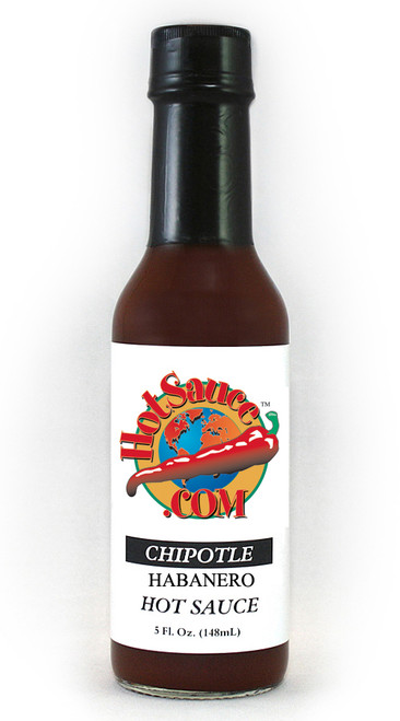 Private Label Hot Sauce - Chipotle and Habanero Hot Sauce, 5oz.