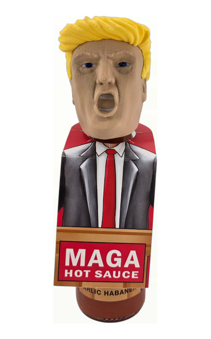 President Trump's MAGA Garlic Habanero Hot Sauce, 5oz.