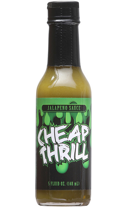 Cheap Thrill Jalapeno Hot Sauce, 5oz.