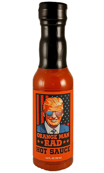Orange Man ** RAD ** Hot Sauce, 5oz.