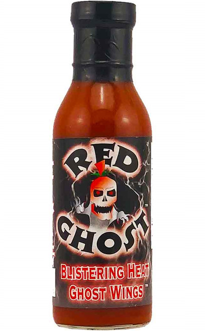 Red Ghost Blistering Heat Ghost Wing Sauce, 12oz.