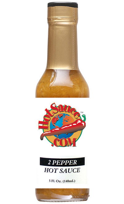 Private Label Hot Sauce - Habanero & Tabasco Peppers Hot Sauce, 5oz.