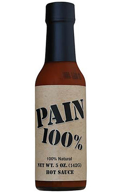 Pain Is Good PAIN 100% Hot Sauce, 5oz.
