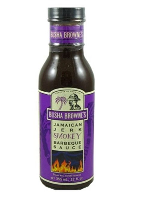 Busha Browne's Smoky Jamaican Jerk Barbecue Sauce, 12oz.