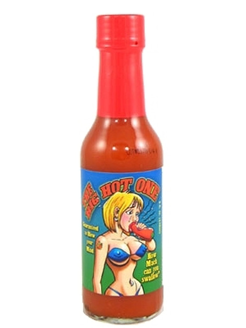 The Big Hot One Hot Sauce, How Much Can You Swallow, 5oz.