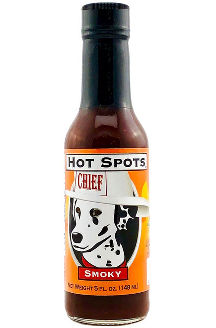 Hot Spots Chief Smoky Hot Sauce, 5oz.