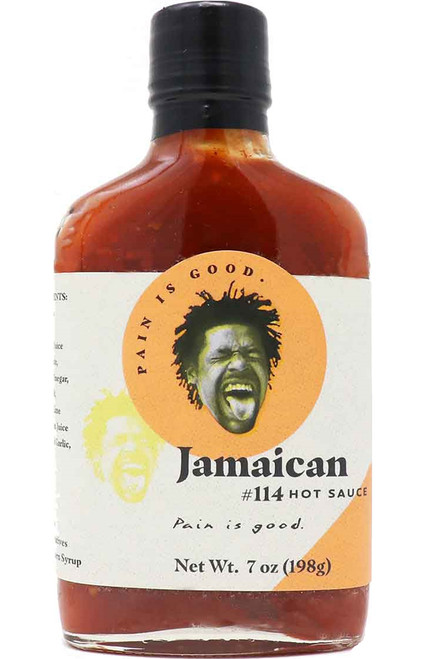 Pain Is Good Batch #114 Jamaican Style Hot Sauce, 7oz.