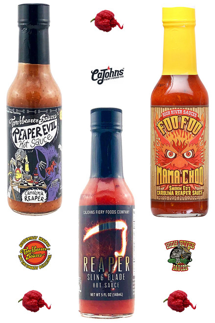 Best of Carolina Reaper Pepper Gift Set #1, 3/5oz.