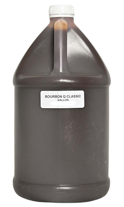Bourbon Q Classic Kentucky Bourbon BBQ Sauce Gallon, 128oz.