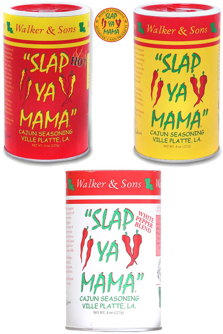 Slap Ya Mama Seasoning Gift Set, 3/8oz. Slap Ya Mama Seasoning Gift Set, 3/8oz.