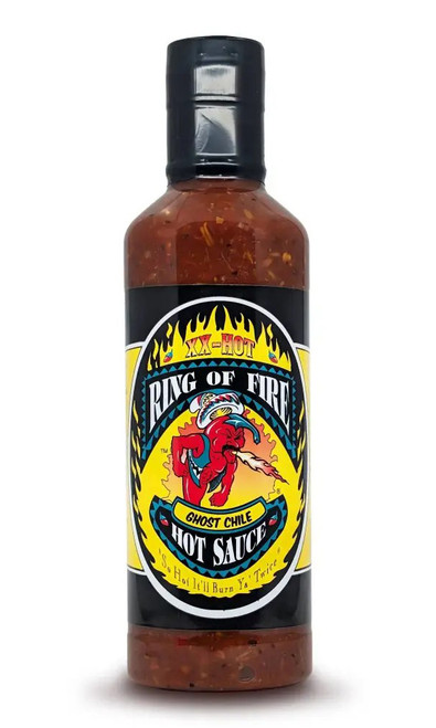 Ring of Fire XX-Hot Habanero Hot Sauce, 12oz.
