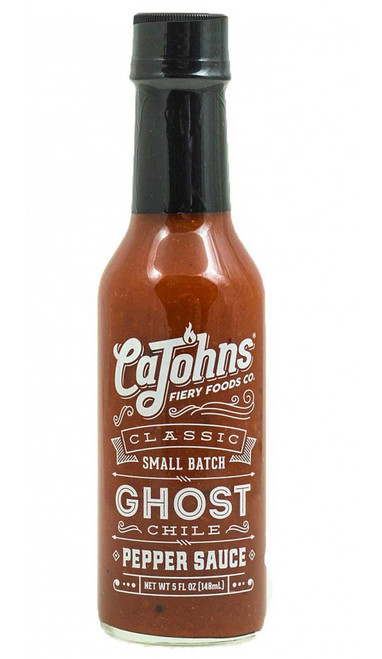 CaJohn's Classic Small Batch Ghost Chile Pepper Sauce, 5oz.