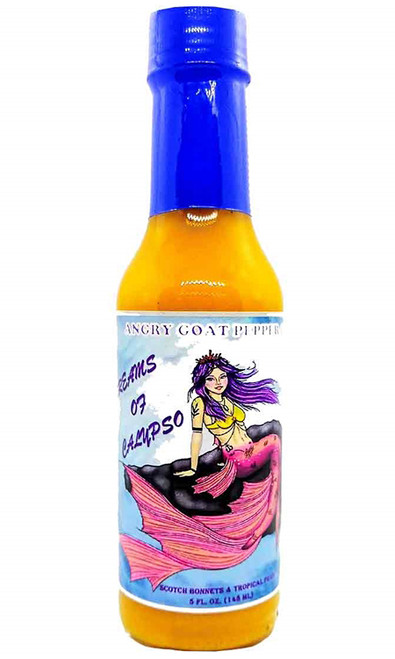 Angry Goat Pepper Co. Dreams Of Calypso Hot Sauce, 5oz.