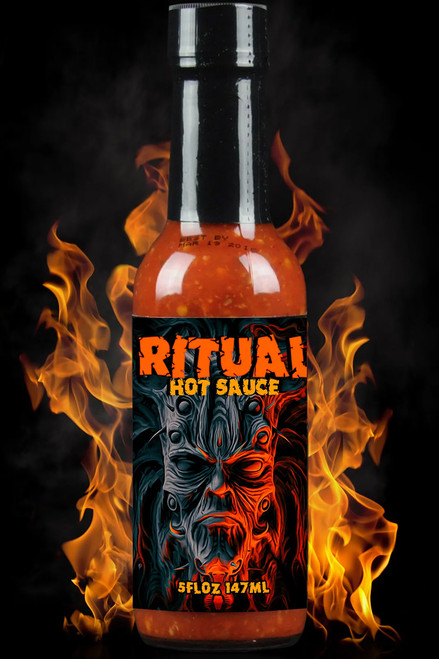 Hellfire Ritual Hot Sauce, 5oz.