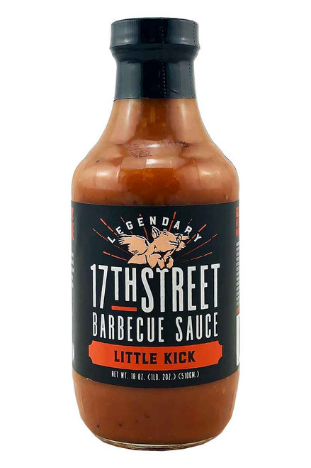 17th Street Barbecue Sauce Little Kick, 18oz.
