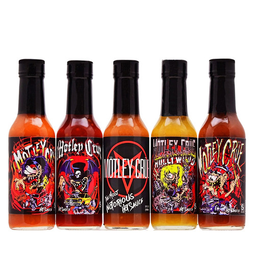 Motley Crue Hot Sauce Collectors Gift Set