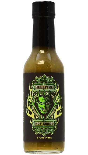 Hellfire Devil's Blend Roasted Reaper Hot Sauce, 5oz.