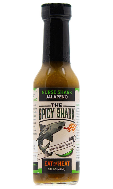 Spicy Shark Nurse Shark Jalapeno Hot Sauce, 5oz.